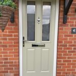 Composite door in bespke grey - Beeston