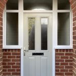 Composite door in bespoke grey - Beeston