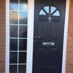 Composite Endurance "Eiger" door in anthracite grey