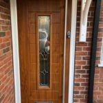 Composite Endurance door "Fuji" door with Riviera glass