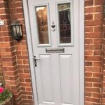 Composite Endurance "Walton" door in pearl grey